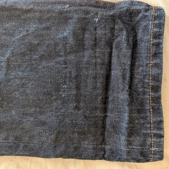 The Unbranded UB201 Tapered Fit - 14.5oz Indigo Selvedge Denim Size 36 Raw Denim - Picture 11 of 15